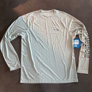 Columbia Men’s Long-Sleeve Omni-Shade Shirt - Sage Green